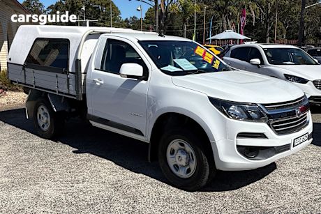 White 2019 Holden Colorado Ute Tray LS R