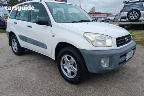 White 2001 Toyota RAV4 Wagon Edge (4X4)