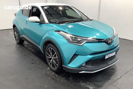 White 2019 Toyota C-HR Hatchback Koba (Awd)