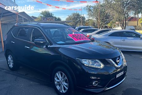 Black 2016 Nissan X-Trail Wagon St-L (Fwd)