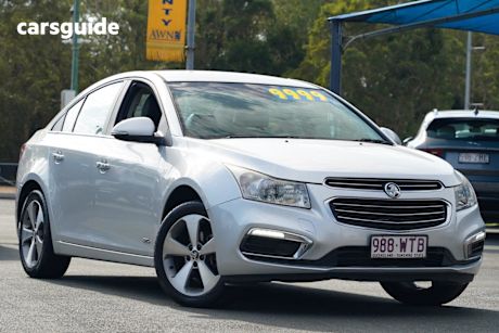 Silver 2016 Holden Cruze Sedan Z-Series