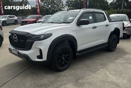 White 2025 Mazda BT-50 Dual Cab Pick-up Sp (4X4)