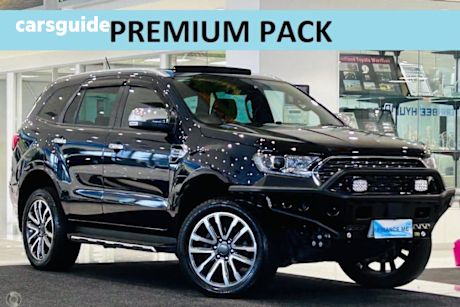 Blue 2022 Ford Everest Wagon Titanium (4Wd)