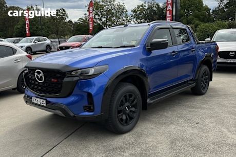 Blue 2025 Mazda BT-50 Dual Cab Pick-up Sp (4X4)
