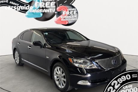 Black 2007 Lexus LS Sedan L PACKAGE