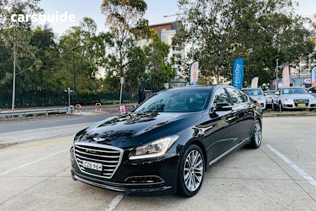 Black 2015 Hyundai Genesis Sedan (SENSORY PACK) DH