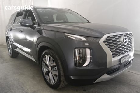 Grey 2021 Hyundai Palisade Wagon Elite (7 Seat)