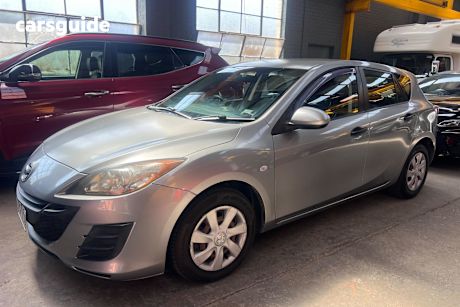 Silver 2011 Mazda 3 Hatchback Neo
