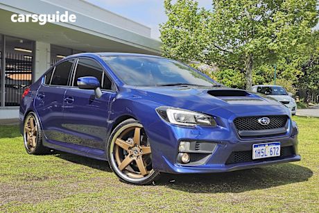 Blue 2016 Subaru WRX Sedan Premium (Awd)