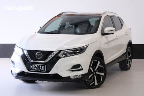White 2019 Nissan Qashqai Wagon Ti
