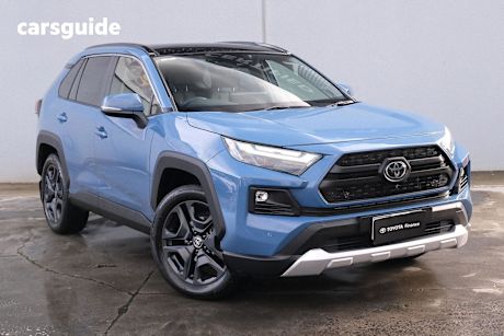 Blue 2024 Toyota RAV4 Wagon Edge (Awd)