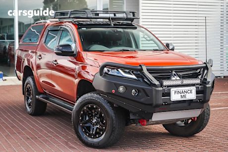 Orange 2022 Mitsubishi Triton Double Cab Pick Up Gsr (4X4)