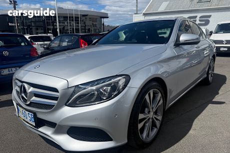 Grey 2017 Mercedes-Benz C200 Sedan