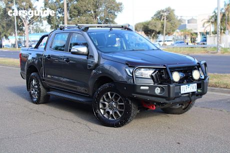 Grey 2017 Ford Ranger Dual Cab Utility Xlt 3.2 (4X4)