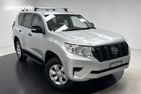 Silver 2019 Toyota Landcruiser Prado Wagon Gx (4X4)