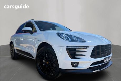 White 2017 Porsche Macan Wagon S Diesel