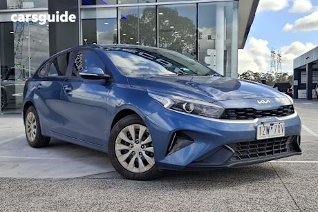 Blue 2024 Kia Cerato Hatch S F