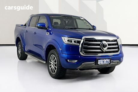 Blue 2022 GWM UTE Dual Cab Utility Cannon (4X4)