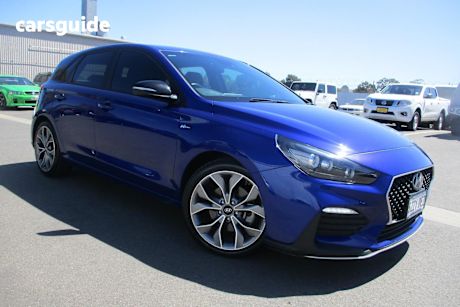 Blue 2021 Hyundai I30 Hatch N LINE F