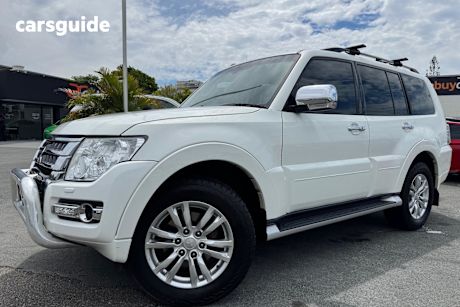 White 2020 Mitsubishi Pajero Wagon Gls (4X4) 7 Seat (Leather)