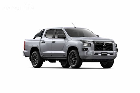 Silver 2025 Mitsubishi Triton Double Cab Pick Up Glx-R (4X4)