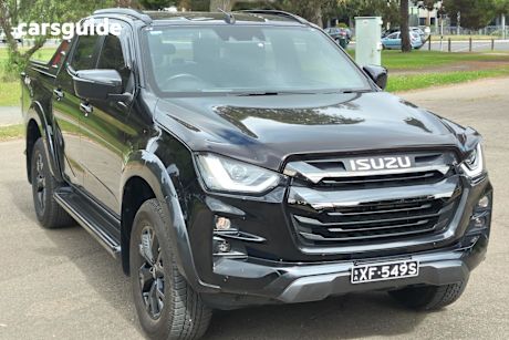 Black 2023 Isuzu D-MAX Crew Cab Utility X-Terrain (4X4)