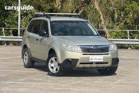 Gold 2009 Subaru Forester Wagon X