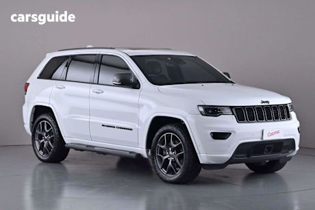 White 2021 Jeep Grand Cherokee Wagon 80Th Anniversary Special Edtn