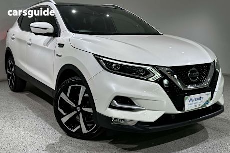 White 2019 Nissan Qashqai Wagon Ti