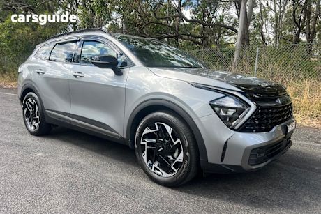 Grey 2024 Kia Sportage Wagon Sx+ (Awd)