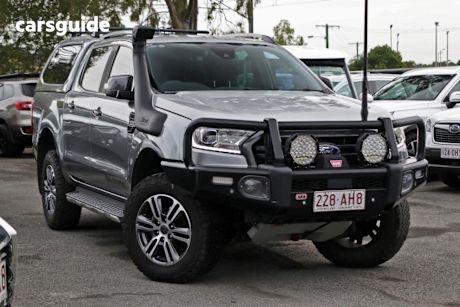 Silver 2020 Ford Ranger Double Cab Pick Up Wildtrak 2.0 (4X4)