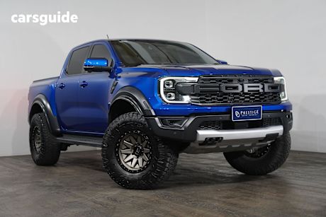 Blue 2022 Ford Ranger Double Cab Pick Up Raptor 3.0 (4X4)