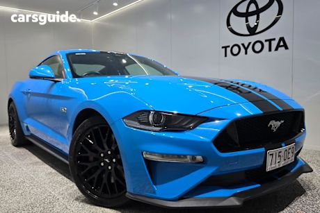 Blue 2022 Ford Mustang Fastback Gt 5.0 V8