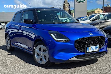 Blue 2025 Suzuki Swift Hatch HYBRID PLUS F