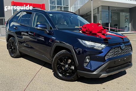 Blue 2024 Toyota RAV4 SUV CRUISER F