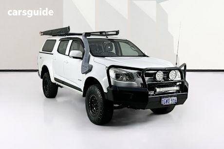 White 2013 Holden Colorado Crew Cab Pickup Lx (4X4)