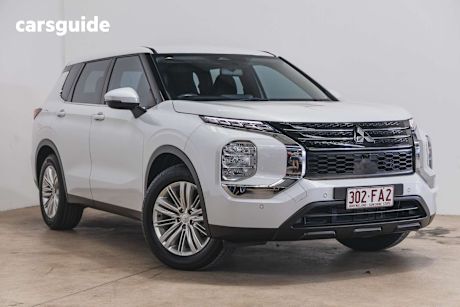 White 2022 Mitsubishi Outlander Wagon Es 5 Seat (2Wd)