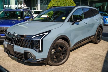 Blue 2025 Kia Sportage Wagon Gt-Line (Awd)