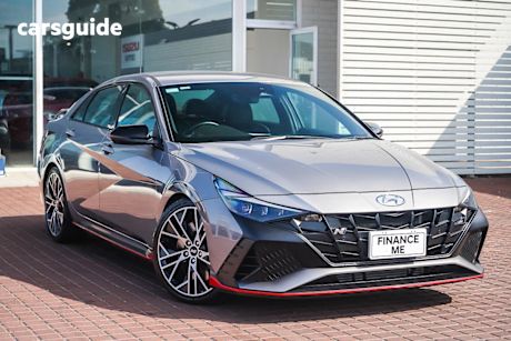 Silver 2022 Hyundai I30 Sedan N Premium With Sunroof