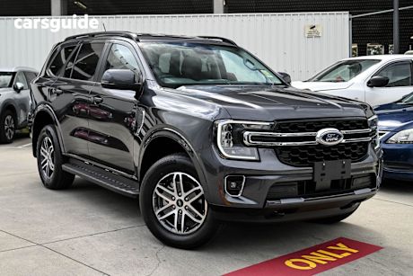 Grey 2024 Ford Everest Wagon Trend (4Wd)