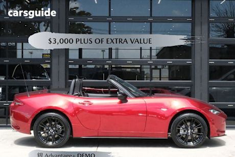 Red 2024 Mazda MX-5 Convertible G20 Roadster