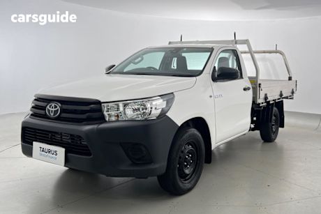 White 2023 Toyota Hilux Cab Chassis Workmate (4X2)