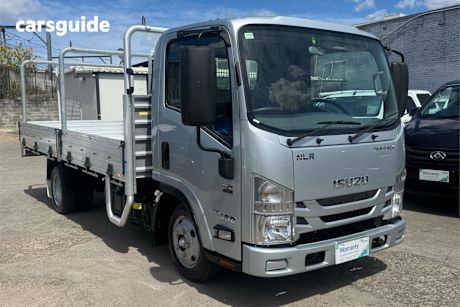 Silver 2020 Isuzu NLR Cab Chassis 45-150 (Mwb)