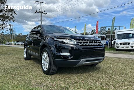 Black 2012 Land Rover Range Rover Evoque Wagon