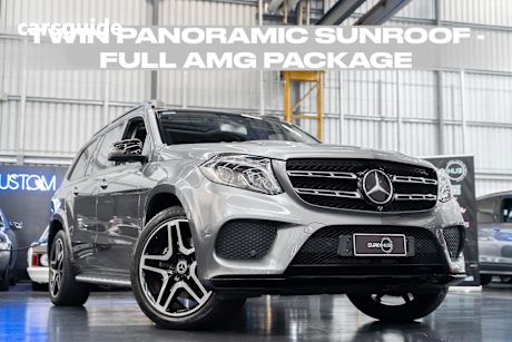Grey 2018 Mercedes-Benz GLS350 Wagon D 4Matic Sport