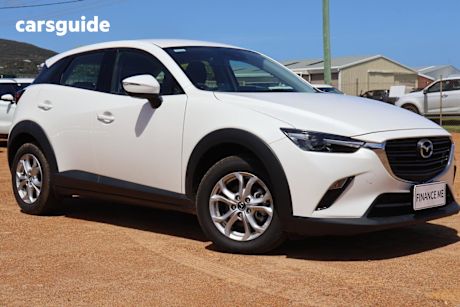White 2024 Mazda CX-3 Wagon G20 Pure
