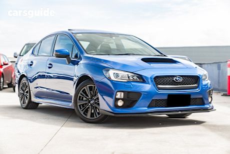 Blue 2014 Subaru WRX Sedan Premium (Awd)