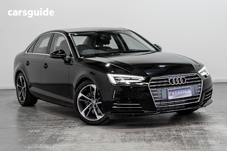 Black 2016 Audi A4 Sedan 2.0 Tfsi S Tronic Sport
