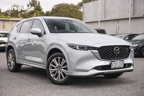 Silver 2022 Mazda CX-5 Wagon Akera (Awd)