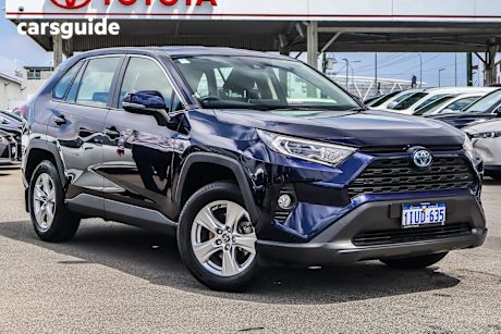 Blue 2020 Toyota RAV4 SUV GX F